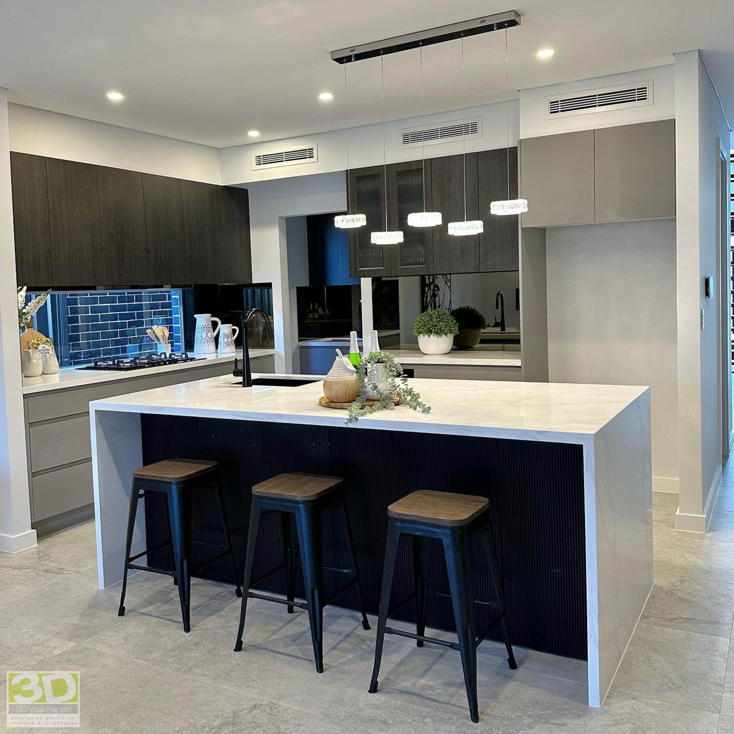 Channels - Kitchen Island