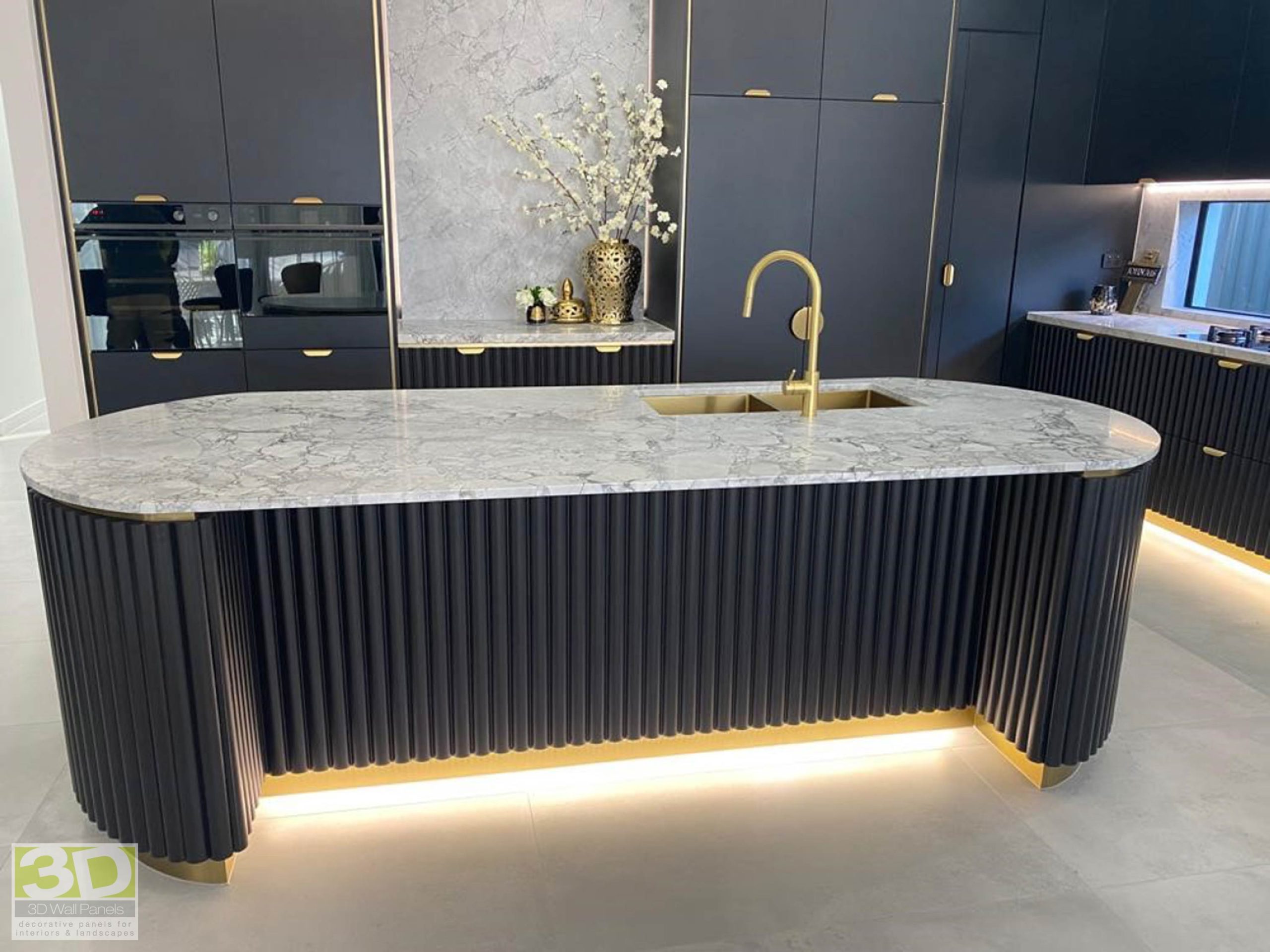 Logs 50mm - Kitchen Bench- Wave Kitchens