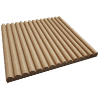 Logs 15mm - Sample - Offcut Logs 15mm - Sample - Offcut